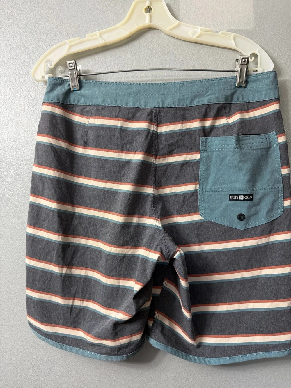 Salty Crew  Striped Board Shorts 30